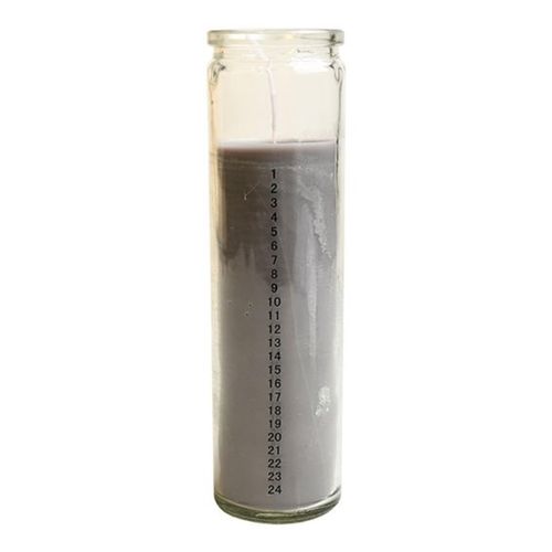 5715049218167 - Det Gamle Apotek Kalenderkerze im Glas 21 cm Ø 6 cm grau 5715049218167 - Det Gamle Apotek Kalenderkerze im Glas 21 cm Ø 6 cm grau