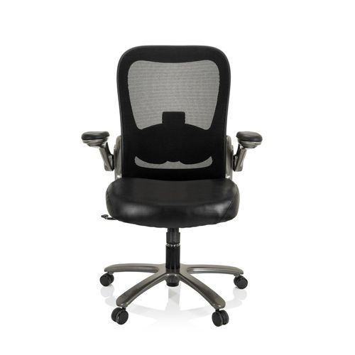 4064323017172 - XXL Drehstuhl INSTRUCTOR T I Kunstleder Netzstoff mit abklappbaren Armlehnen hjh OFFICE 4064323017172 - XXL Drehstuhl INSTRUCTOR T I Kunstleder Netzstoff mit abklappbaren Armlehnen hjh OFFICE