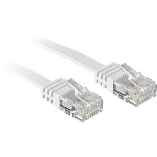 4002888475044 - LINDY 47504 RJ45 Netzwerkkabel Patchkabel CAT 6 U UTP 500 m Weiß mit Rastnasenschutz 1 St