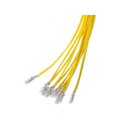 4040849094019 - T1¼ Subminiatur-Glühlampe 11 w gelb 03 m Kabel 14 v (dc) 80 mA (9401) - Goobay