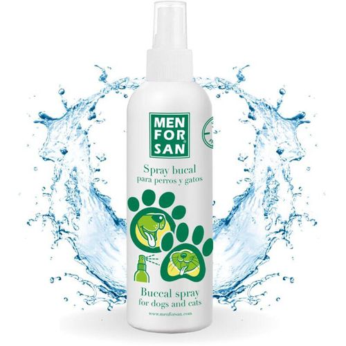 8414580001982 - Menforsan - 125 ml Moural Spray gegen Mundgeruch fЩr Hunde und Katzen