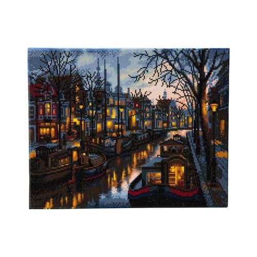 5055865469580 - Kreativset »CRAFT Buddy Crystal Art Kit Kanal Leben 40 x 50 cm«