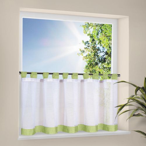 4007863567981 - Scheibengardine »CARA« (1 St) HxB 50x150 Webware Made in Germany 4007863567981 - Scheibengardine »CARA« (1 St) HxB 50x150 Webware Made in Germany