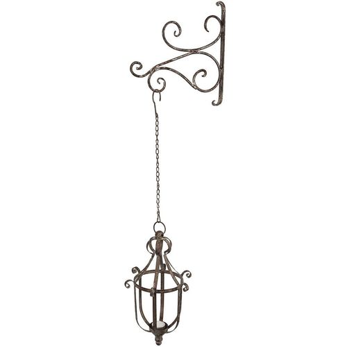 4050223952705 - Wandkerzenhalter Wandhaken - antikgrau 28cm Kerzenhalter Gr B H T 2 cm x 28 cm x 27 cm grau (antikgrau) Kerzenhalter 4050223952705 - Wandkerzenhalter Wandhaken - antikgrau 28cm Kerzenhalter Gr B H T 2 cm x 28 cm x 27 cm grau (antikgrau) Kerzenhalter