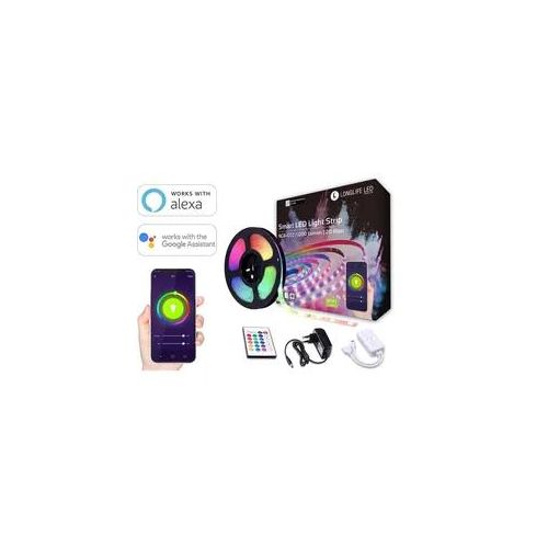 4063592006955 - LED Streifen RGB+CCT 20W 5 Meter WiFi + Musik steuerbar inkl Netzteil 4063592006955 - LED Streifen RGB+CCT 20W 5 Meter WiFi + Musik steuerbar inkl Netzteil