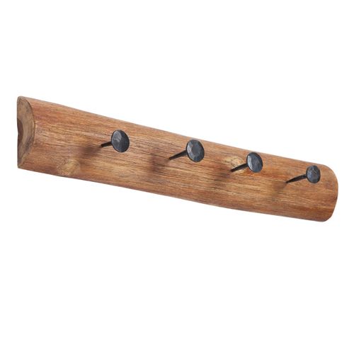 4250243576312 - riess-ambiente Wandgarderobe HEMINGWAY - massiv 50cm natur aus recyceltem Teakholz 4250243576312 - riess-ambiente Wandgarderobe HEMINGWAY - massiv 50cm natur aus recyceltem Teakholz
