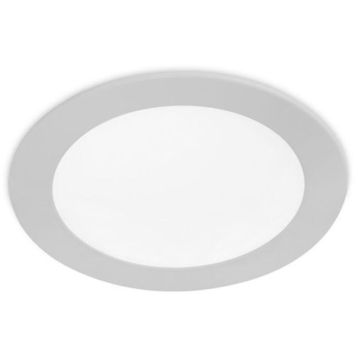 8445386075242 - Forlight - Einfaches kreisförmiges rundes Downlight mit kaltweißem LED-Licht 6000K ø 225 in Grau 8445386075242 - Forlight - Einfaches kreisförmiges rundes Downlight mit kaltweißem LED-Licht 6000K ø 225 in Grau