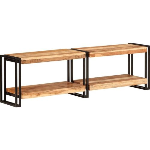 8720845952396 - Bonnevie - TV-SchrankTV-Möbel 140x30x40 cm Massivholz Akazie vidaXL