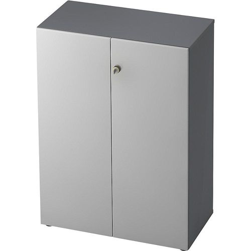 4032062157862 - eurokraft pro Aktenschrank Flügeltüren 2 Fachböden graphit lichtgrau 4032062157862 - eurokraft pro Aktenschrank Flügeltüren 2 Fachböden graphit lichtgrau