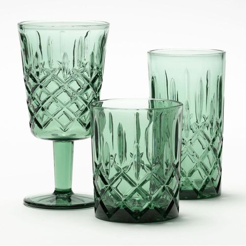 4041104080945 - Trinkglas CUT grün 4041104080945 - Trinkglas CUT grün