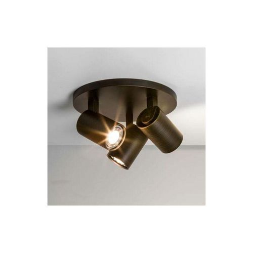 5038856061468 - Astro Lighting - Astro Ascoli Triple - 3 Light Triple Round Spotlight Bronze-Effekt GU10