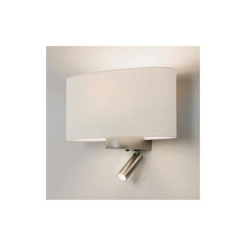 5038856075809 - Astro Lighting - Astro Napoli - 1 Licht Innenwand Leselampe Matt Nickel E27