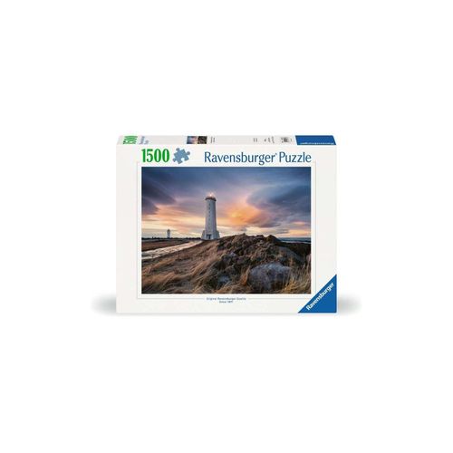4005555007326 - Ravensburger Puzzle 12000732 - Magische Stimmung über dem Leuchtturm von Akranes Island - 1500 Teile Puzzle für Erwachsene und Kinder ab 14 Jahren 4005555007326 - Ravensburger Puzzle 12000732 - Magische Stimmung über dem Leuchtturm von Akranes Island - 1500 Teile Puzzle für Erwachsene und Kinder ab 14 Jahren