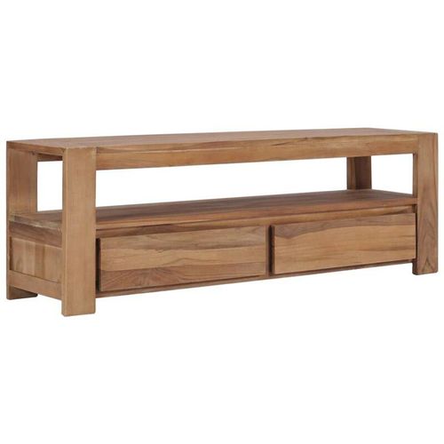 8719883765549 - Bonnevie - TV-SchrankTV-Möbel 120 x 30 x 40 cm Massivholz Teak vidaXL