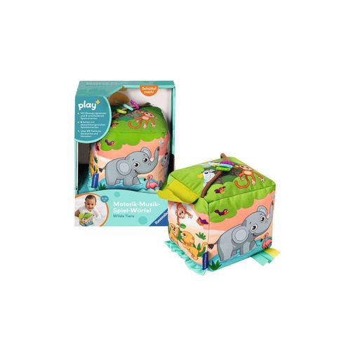 4005556048595 - Ravensburger 4859 Play+ Motorik-Musik-Spiel-Würfel Wilde Tiere elektronisches Spielzeug 3 Spielmodi mit über 25 Sounds für Babys ab 6 Monaten 4005556048595 - Ravensburger 4859 Play+ Motorik-Musik-Spiel-Würfel Wilde Tiere elektronisches Spielzeug 3 Spielmodi mit über 25 Sounds für Babys ab 6 Monaten
