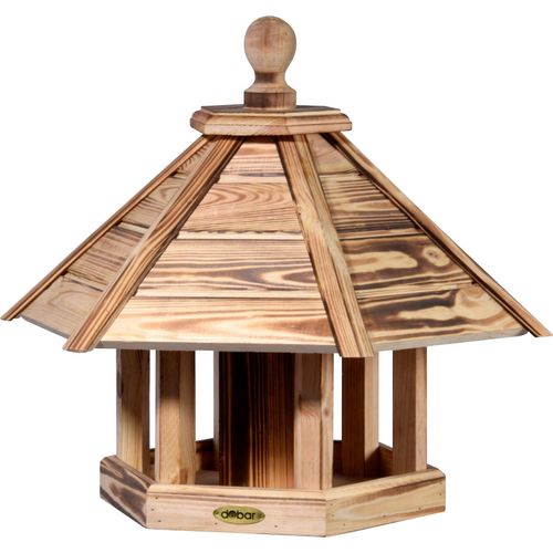 4055894180099 - dobar Vogelhaus sechseckig zum Aufstellen geflammt 4055894180099 - dobar Vogelhaus sechseckig zum Aufstellen geflammt