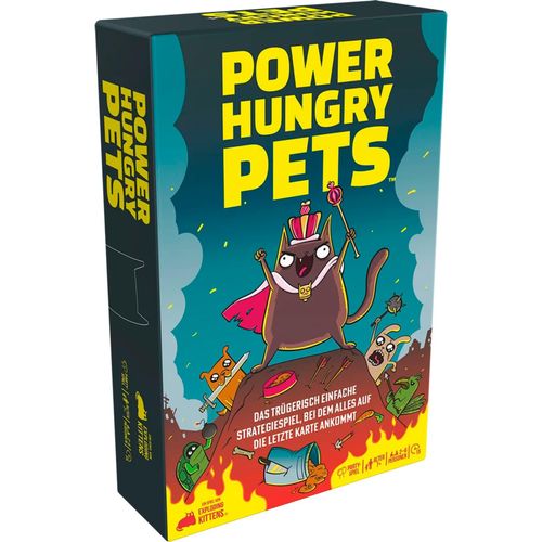 0810083046129 - Power Hungry Pets Kartenspiel 0810083046129 - Power Hungry Pets Kartenspiel