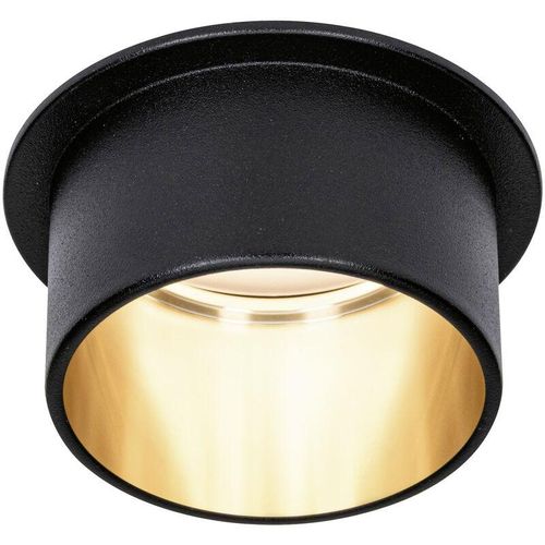 4000870933787 - LED Einbauleuchte 3-Step-Dim Gil Coin IP44 rund 68mm Coin 6W 470lm 230V dimmbar 2700K Schwarz matt Gold