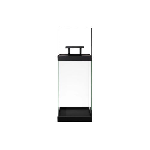 4008832636882 - Kerzenlaterne BLOMUS Laterne -FINCA- groß - black Kerzenhalter Gr B H T 27 cm x 475 cm x 27 cm schwarz Gartenlaterne Laterne Kerzenhalter