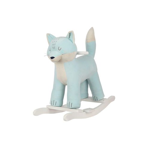 3800171213851 - Kikkaboo Schaukeltier Fuchs Plüsch Holzspielzeug Holzkufen Holzgriffe bis 30 kg türkis 3800171213851 - Kikkaboo Schaukeltier Fuchs Plüsch Holzspielzeug Holzkufen Holzgriffe bis 30 kg türkis