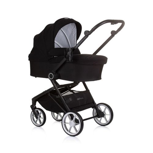 3800931058944 - 3 in 1 Kombikinderwagen Linea Sportsitz i-Size Babyschale Babywanne schwarz