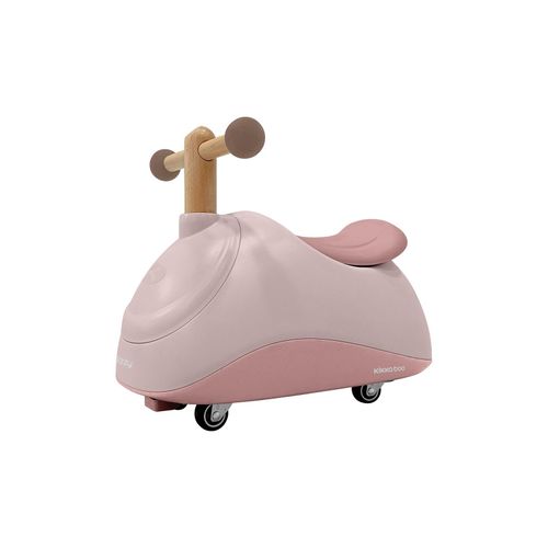 3800171212380 - Kikkaboo Rutschfahrzeug Sizzy 4 Räder Griff aus Buchenholz ab 1 Jahr Kunststoff rosa