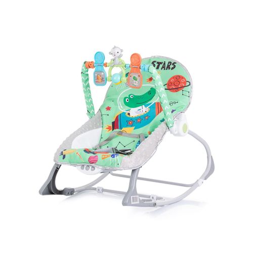 3800931053178 - Babywippe Baby Spa 2 in 1 elektrisch Stuhl Schaukelfunktion Spielbogen grün 3800931053178 - Babywippe Baby Spa 2 in 1 elektrisch Stuhl Schaukelfunktion Spielbogen grün