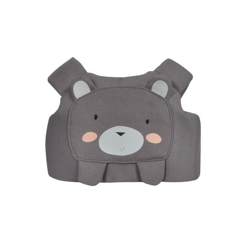 3800171210928 - Kikkaboo Babylaufgurt Länge 90cm Kinder-Sicherheitsgurt Laufhilfe 3D-Druckdesign dunkelgrau