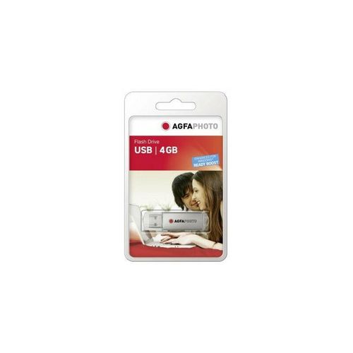 4250255101168 - Photo Photo usb Flash Drive 20 - USB-Flash-Laufwerk - 4GB - USB20 - Silber (10322) (10322) - Agfa