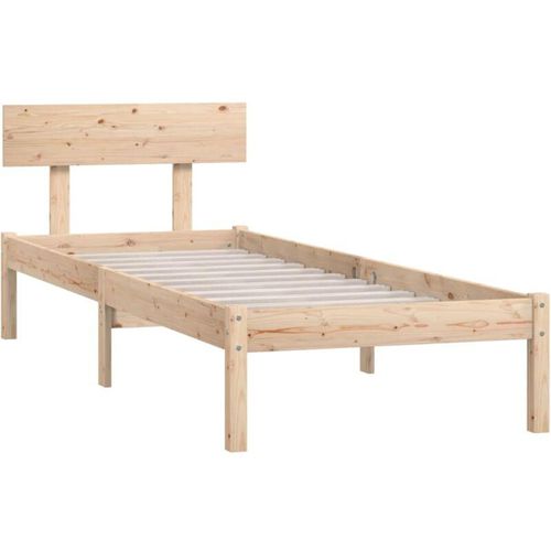 8720286762738 - Bonnevie - MassivholzbettSchlafzimmerbett Kiefer 90x190 cm vidaXL