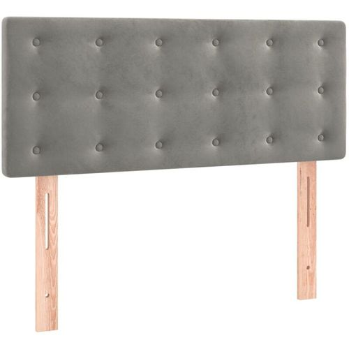 8720287152743 - Vidaxl - Kopfteil Hellgrau 90x5x78 88 cm Samt 8720287152743 - Vidaxl - Kopfteil Hellgrau 90x5x78 88 cm Samt