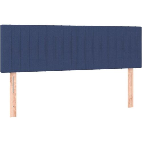 8720287150923 - Bonnevie - Kopfteile 2 Stk Blau 72x5x78 88 cm Stoff vidaXL92455