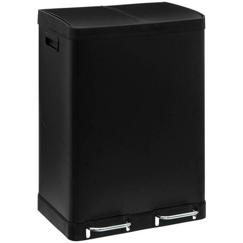 3560231626556 - Metall-treteimer 2x30l ariane schwarz - Schwarz - 5five