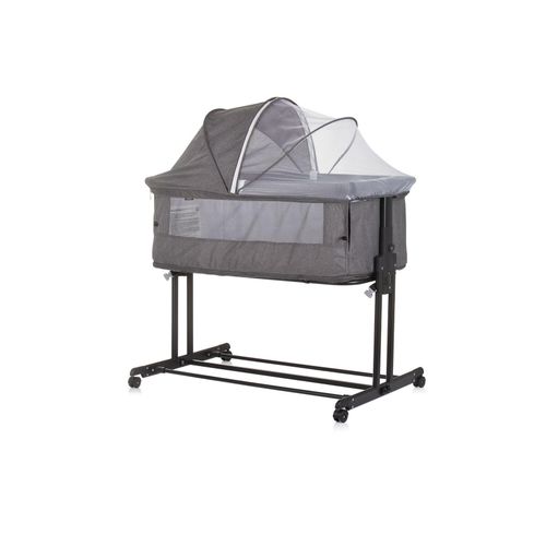 3800931057817 - Beistellbett 2 in 1 Zen Laufstall Moskitonetz Matratze Räder Bremse grau 3800931057817 - Beistellbett 2 in 1 Zen Laufstall Moskitonetz Matratze Räder Bremse grau