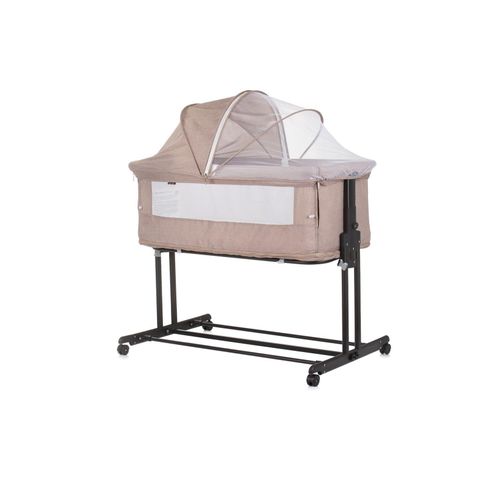 3800931057831 - Beistellbett 2 in 1 Zen Laufstall Moskitonetz Matratze Räder Bremse beige 3800931057831 - Beistellbett 2 in 1 Zen Laufstall Moskitonetz Matratze Räder Bremse beige