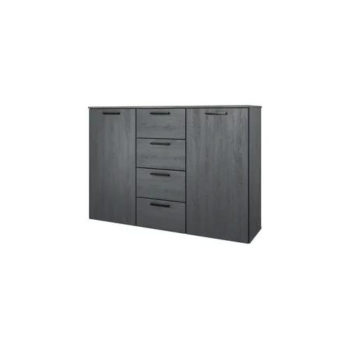 4057651602929 - Kombikommode INOSIGN Galaxy Breite 132 cm zeitlose Schubladenkommode Anrichte grau (carbon) B132cm H93cm T38cm FSC-zertifizierter Holzwerkstoff Dekorfolie Sideboards Sideboard viel Stauraum 2-türig und mit 4 Schubladen 4057651602929 - Kombikommode INOSIGN Galaxy Breite 132 cm zeitlose Schubladenkommode Anrichte grau (carbon) B132cm H93cm T38cm FSC-zertifizierter Holzwerkstoff Dekorfolie Sideboards Sideboard viel Stauraum 2-türig und mit 4 Schubladen
