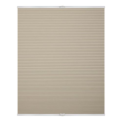 4250434160726 - Wabenplissee ORIGINAL Thermo-Plissee Klemmfix ohne Bohren Verdunkelung verspannt Gr 1 beige (creme weiß weiß) B110cm H130cm Plissees energiesparend Thermo-beschichtet 4250434160726 - Wabenplissee ORIGINAL Thermo-Plissee Klemmfix ohne Bohren Verdunkelung verspannt Gr 1 beige (creme weiß weiß) B110cm H130cm Plissees energiesparend Thermo-beschichtet