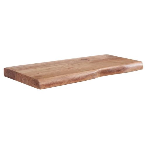 4255632516504 - Landhausstil Hängeregal aus Massivholz Akazie Rustikales Wandregal mit einzigartiger Baumkante 4255632516504 - Landhausstil Hängeregal aus Massivholz Akazie Rustikales Wandregal mit einzigartiger Baumkante
