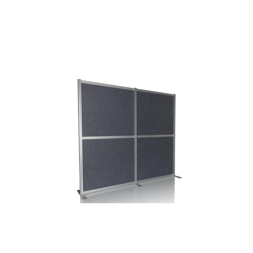 4064323037484 - Trennwand FLEXMIUT MODUL Stoff Kunststoff Aluminium Stahl hjh OFFICE 4064323037484 - Trennwand FLEXMIUT MODUL Stoff Kunststoff Aluminium Stahl hjh OFFICE