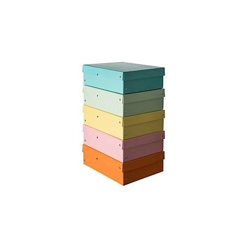 4014481244958 - Archivbox PURE Box Pastell A4 für bis zu 1250 Blatt mit Beschriftungsfeld L 320 x B 240 x Füllhöhe 100 mm FSC®-Pappe farbsortiert 5 Stück 4014481244958 - Archivbox PURE Box Pastell A4 für bis zu 1250 Blatt mit Beschriftungsfeld L 320 x B 240 x Füllhöhe 100 mm FSC®-Pappe farbsortiert 5 Stück