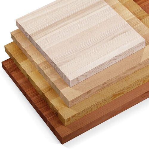4064755183711 - LAMO Manufaktur Waschtischplatte Holzplatte Waschtisch 170x55 cm (AxB) Roh ohne Montageset LWPG-01-A-001-DP