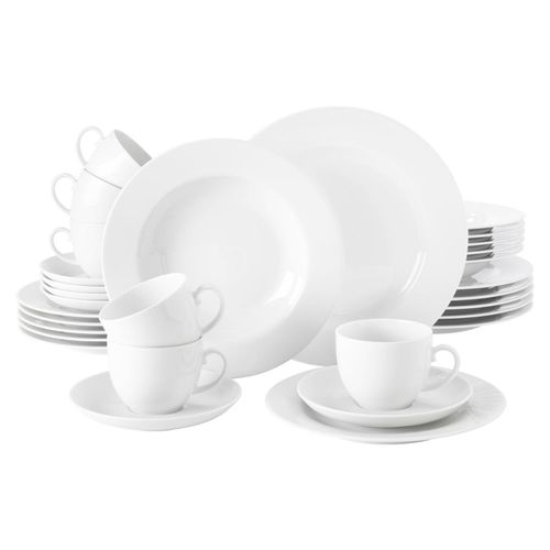 4052212084343 - Kombiservice SELTMANN WEIDEN Geschirr-Set Service Rondo Geschirr-Sets Gr 30 tlg weiß Geschirr-Sets für 6 Personen 30 Teile 4052212084343 - Kombiservice SELTMANN WEIDEN Geschirr-Set Service Rondo Geschirr-Sets Gr 30 tlg weiß Geschirr-Sets für 6 Personen 30 Teile