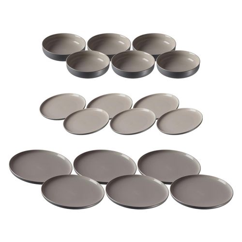 4260762069608 - Teller und Schalenset Jasper 18er Set 4260762069608 - Teller und Schalenset Jasper 18er Set