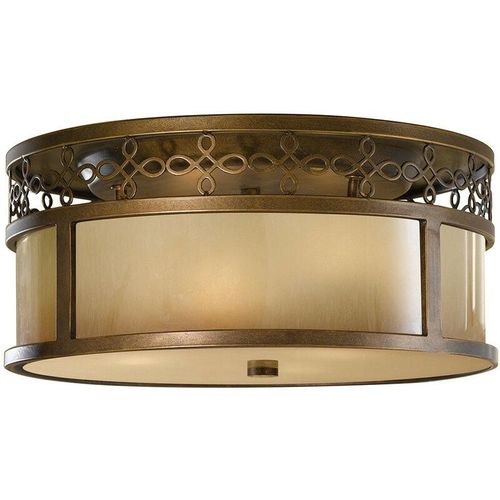 5024005605102 - Feiss fe-justine-f Deckenleuchte Justine 3xE27 60W Eisen Astral Bronze Glas H171cm Ø381cm dimmbar 5024005605102 - Feiss fe-justine-f Deckenleuchte Justine 3xE27 60W Eisen Astral Bronze Glas H171cm Ø381cm dimmbar