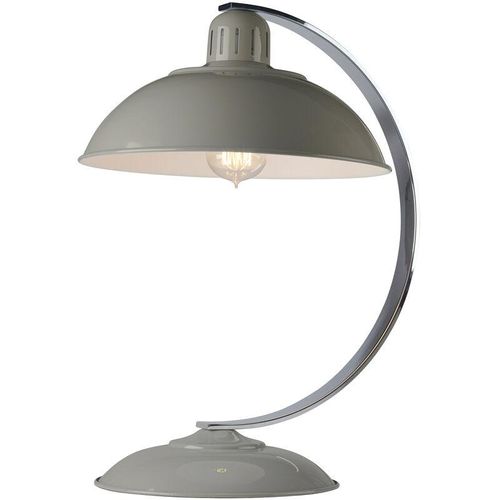 5024005258711 - Elstead - Lighting franklin-grey Tischleuchte Franklin 1xE27 H46 L36 B30