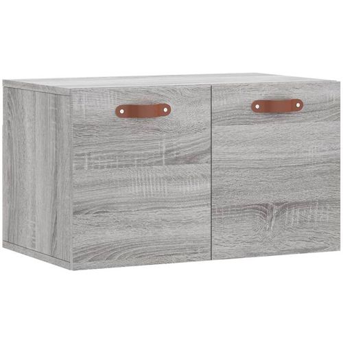 8720845948436 - Bonnevie - Wandschrank Badschrank Grau Sonoma 60x365x35 cm Holzwerkstoff vidaXL