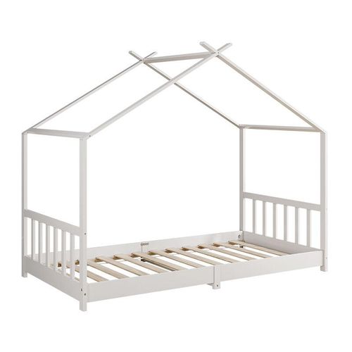 4066731278077 - Vitalispa Kinderbett Bettenhaus Einzelbett FrederickeWeiß 160 x 80 cm modern Kinderzimmer Bett Lattenrost Rausfallschutz 4066731278077 - Vitalispa Kinderbett Bettenhaus Einzelbett FrederickeWeiß 160 x 80 cm modern Kinderzimmer Bett Lattenrost Rausfallschutz