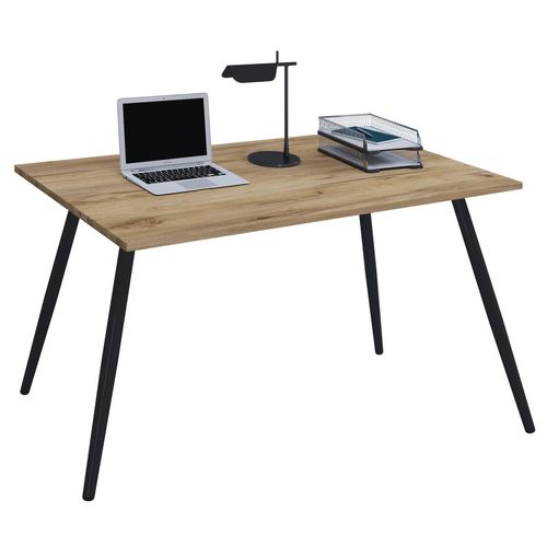 4051814443053 - Schreibtisch Computertisch Bürotisch Skandanivischer Retro Look Salia 160x80 cm