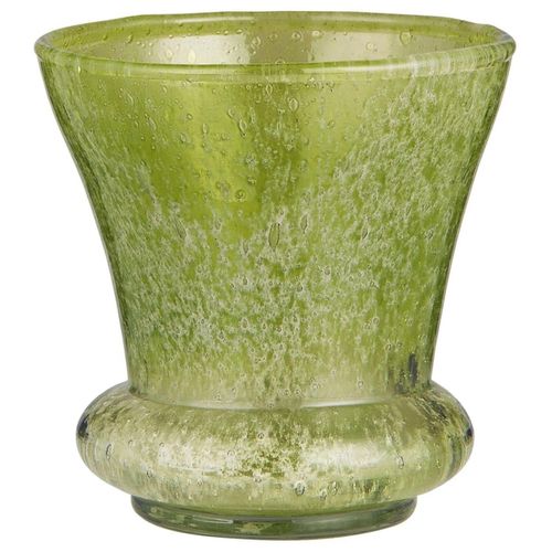 5709898373665 - Vase mit Mundgeblasenen Bläschen Höhe 87 Ø 82 cm Grün