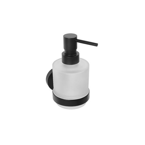 4250657516362 - Brillantbad BARK Seifenspender Mini Messing Schwarz 75x145x100 mm 200 ml für Bad & Küche >> zum Bohren oder Kleben* 4250657516362 - Brillantbad BARK Seifenspender Mini Messing Schwarz 75x145x100 mm 200 ml für Bad & Küche >> zum Bohren oder Kleben*